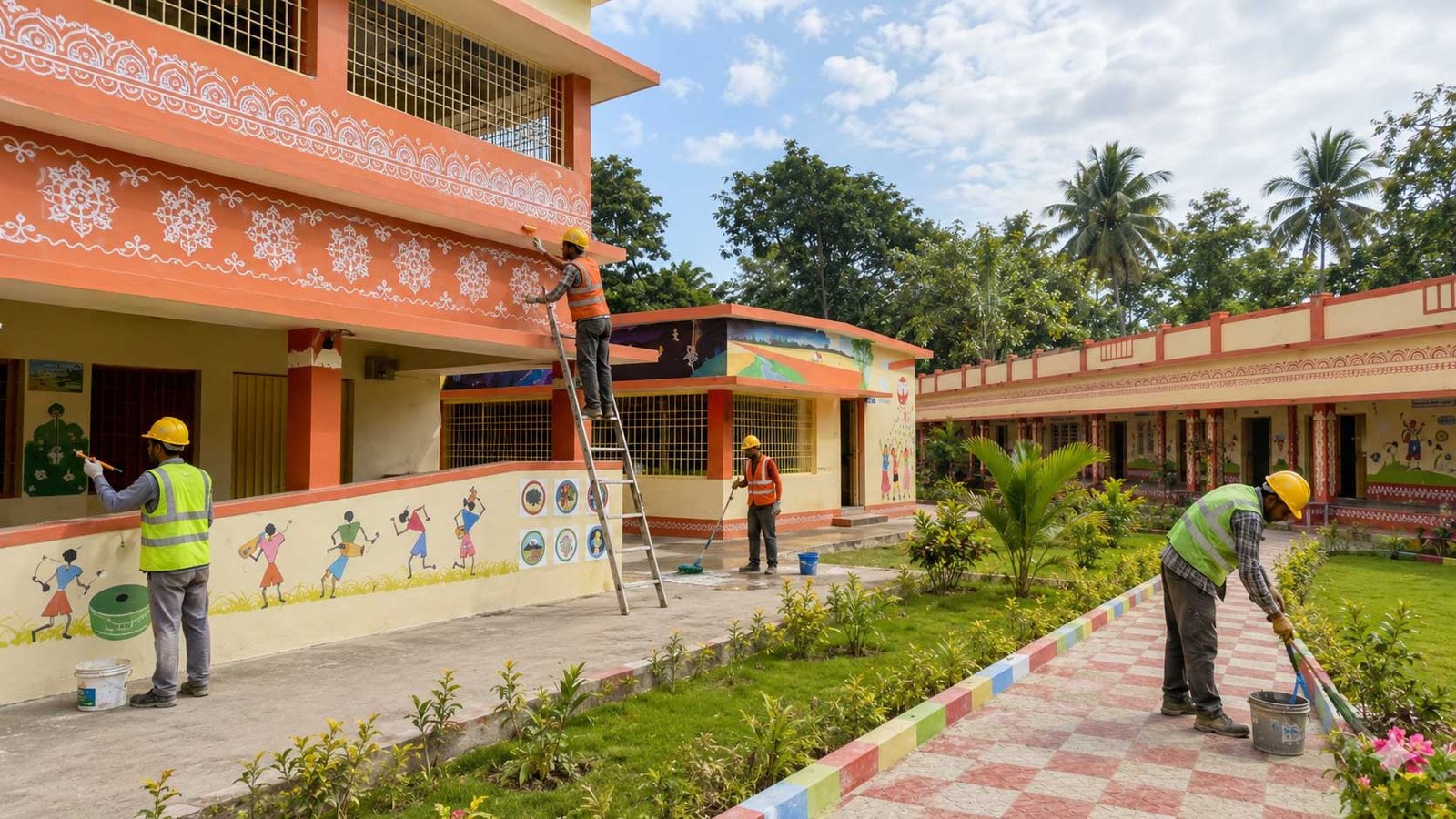 Mana Badi Nadu-Nedu school infrastructure project in Pulivendula