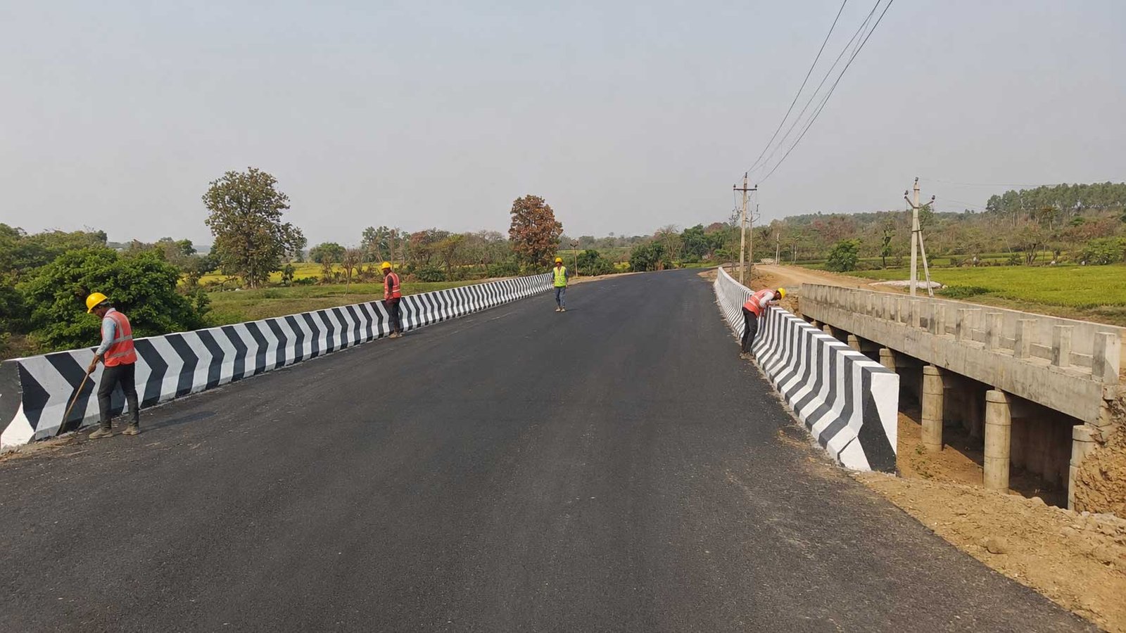 Kamareddy R&B completed bituminous road infrastructure in Telangana