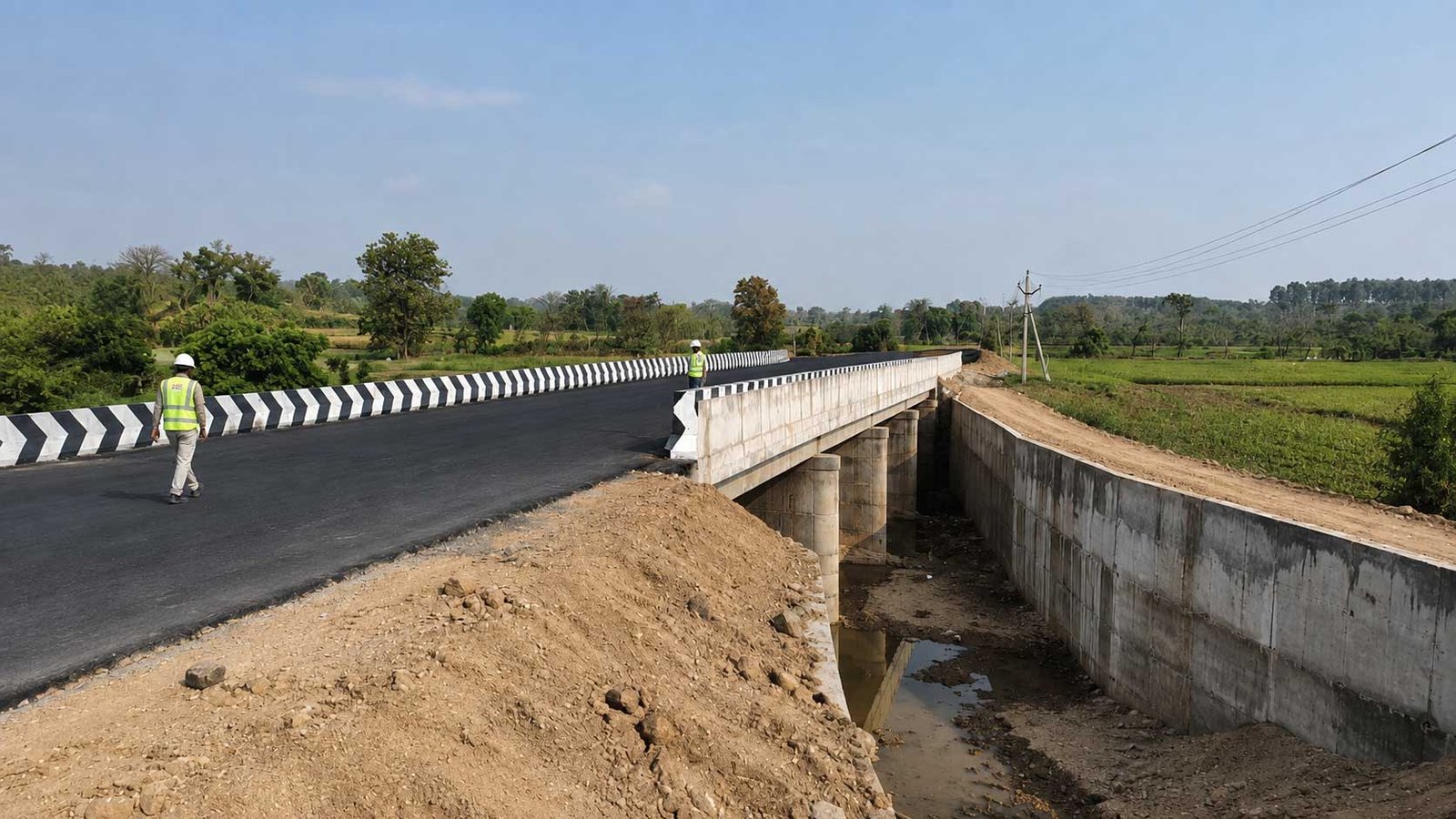 Kamareddy R&B road and bridge infrastructure works