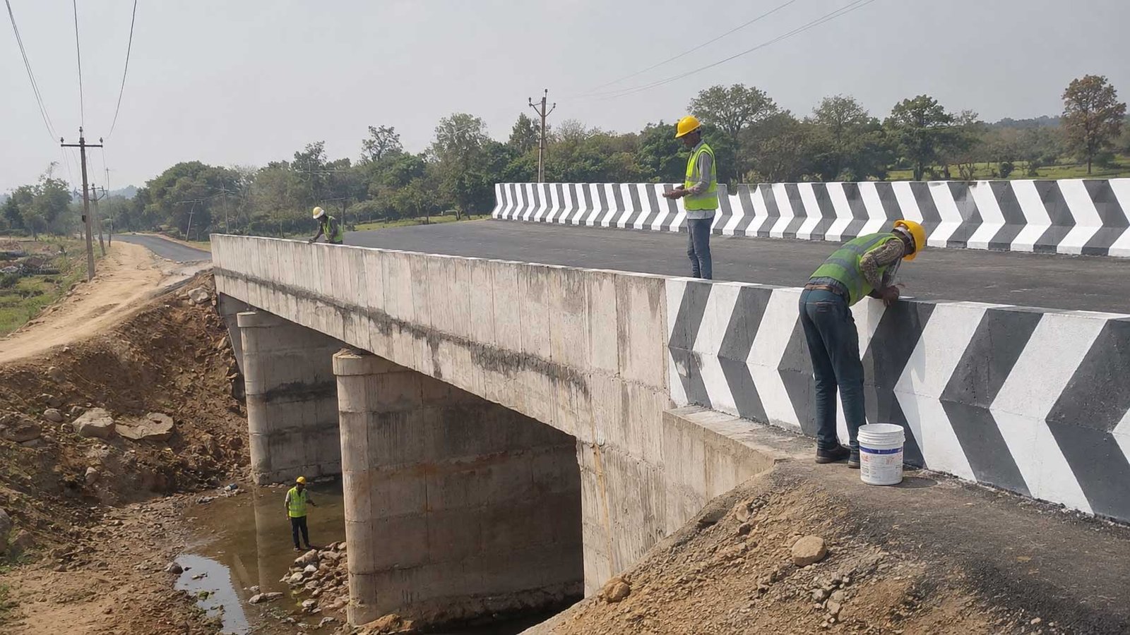 Kamareddy R&B road bridge and cross drainage infrastructure
