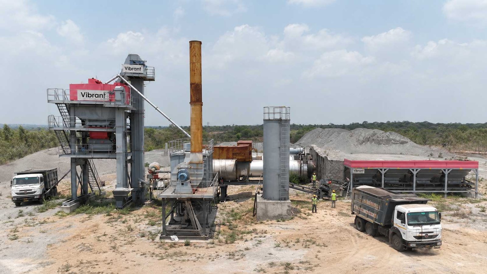 120 TPH BT Batch Mix Plant at Ananthasagar Siddipet